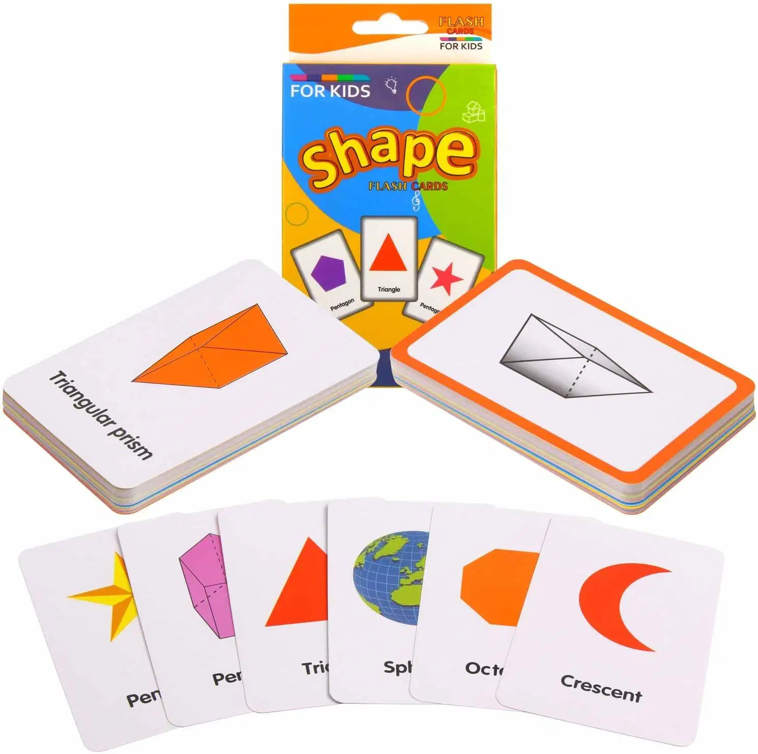 Cartes de jeu personnalisées pour enfants carte mémoire flash pour enfants Enfants