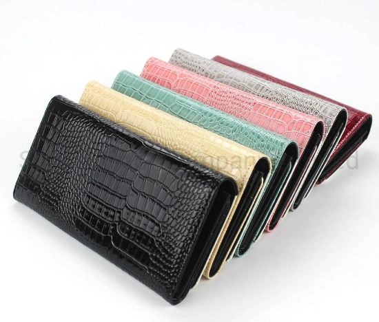 Ladies and Men&prime; S Universal Sublimation Blank Crocodile Wallet