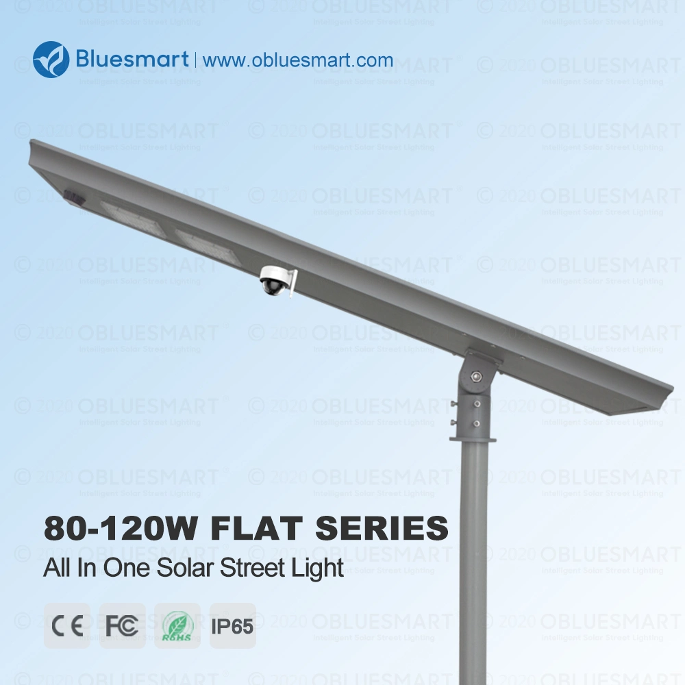 All in One 60W IP65 Aluminum Solar LED Street Light with Camera