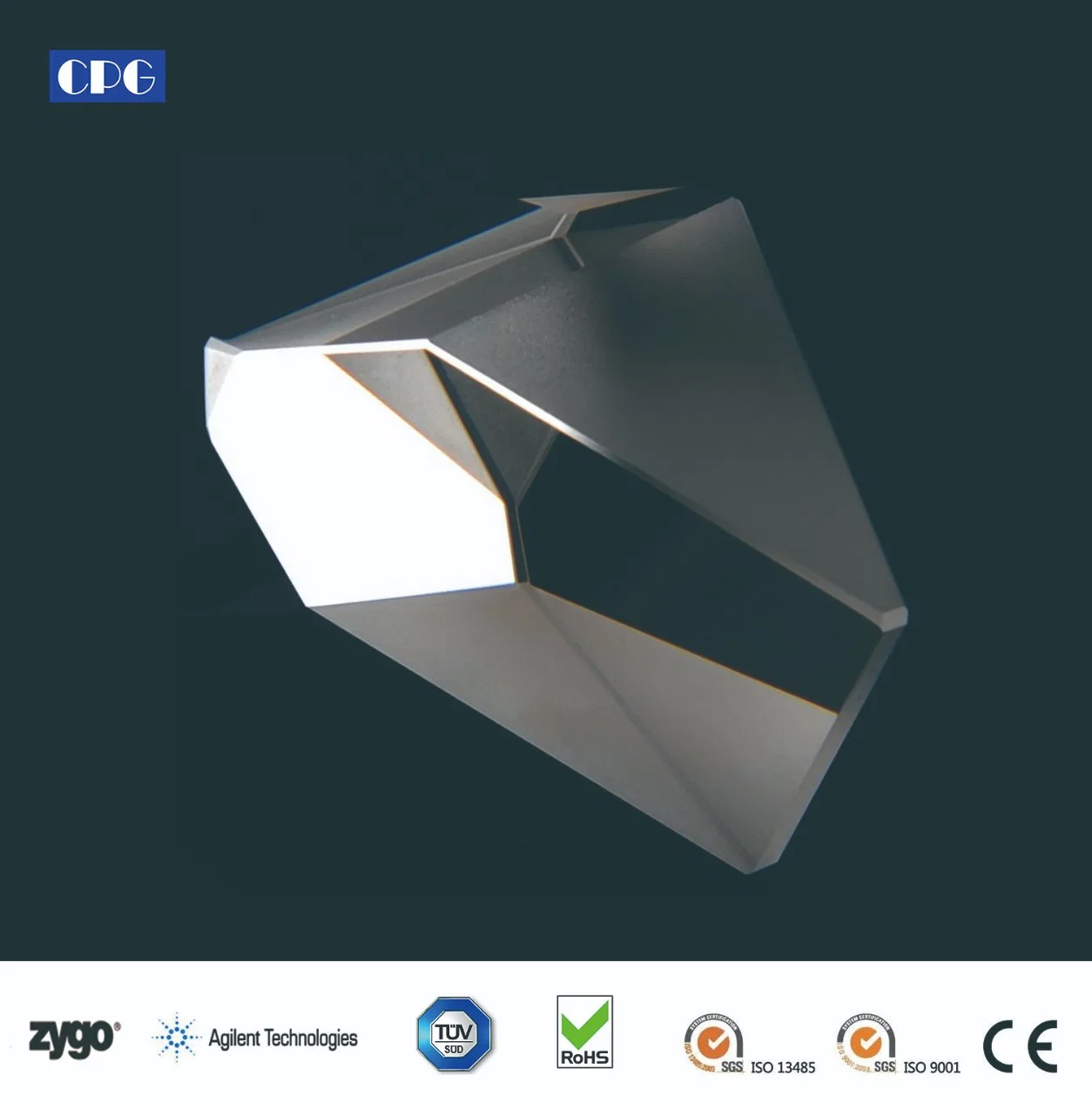 Schmidt-Pechan Prism for Roof Prism Section for Rotating/Erecting Image, Commonly Used in Binocular