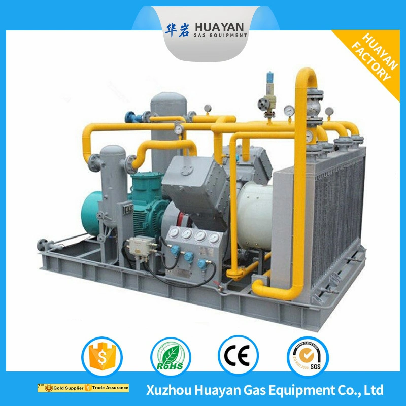 Large Scale Displacement Air Compressor Propylene Ammonia Gas Loading Unloading Piston Compressor