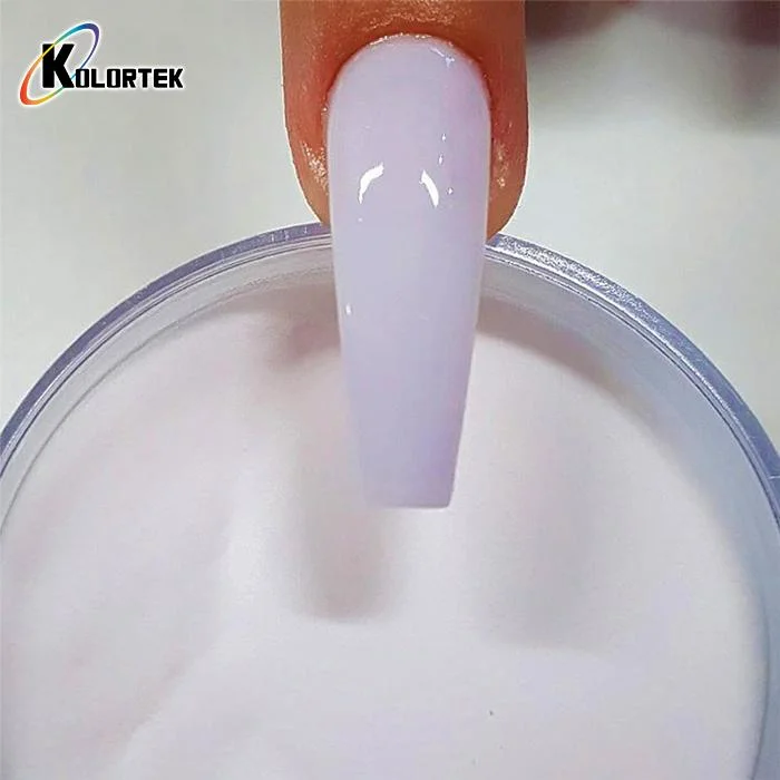 Carving Crystal Clear White Pink Colors Acrylic Powder