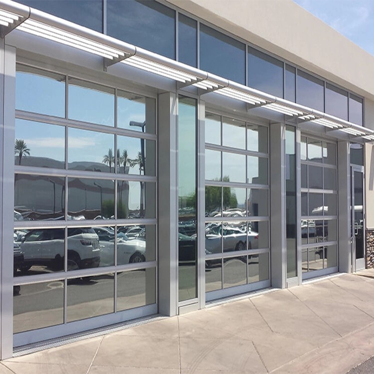 Factory Price Modern Roll up Doors Design Transparent Polycarbonate Garage Roller Shutter Door