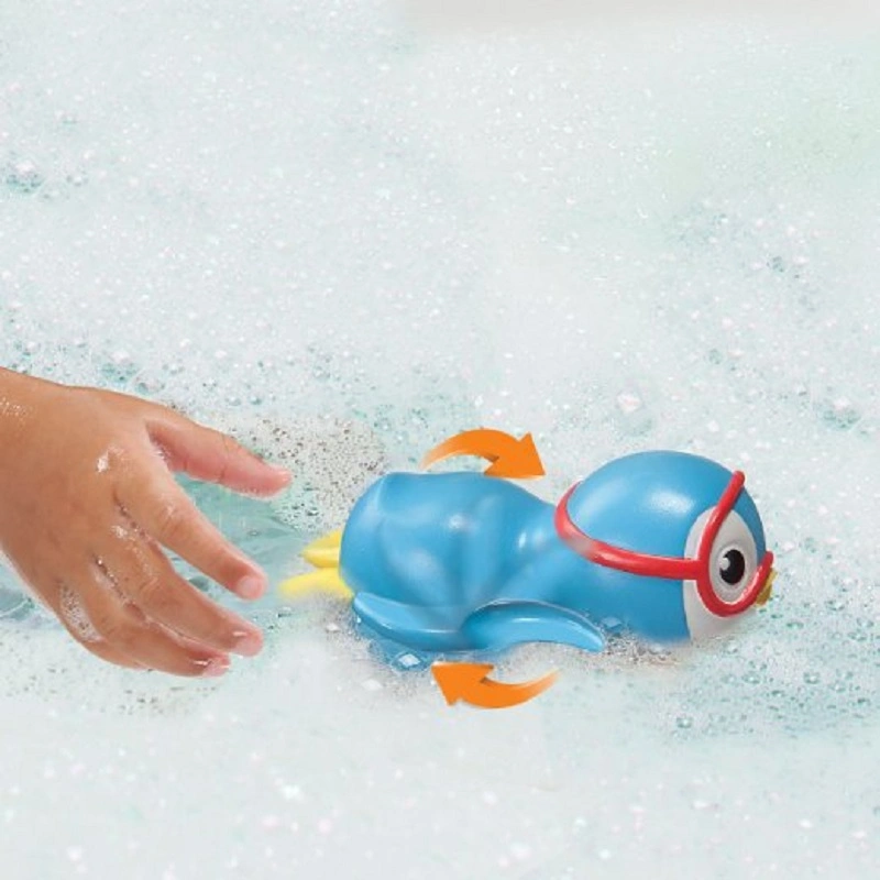 Munchkin Wind up Swimming Penguin Bath Toy, Blue Esg16866