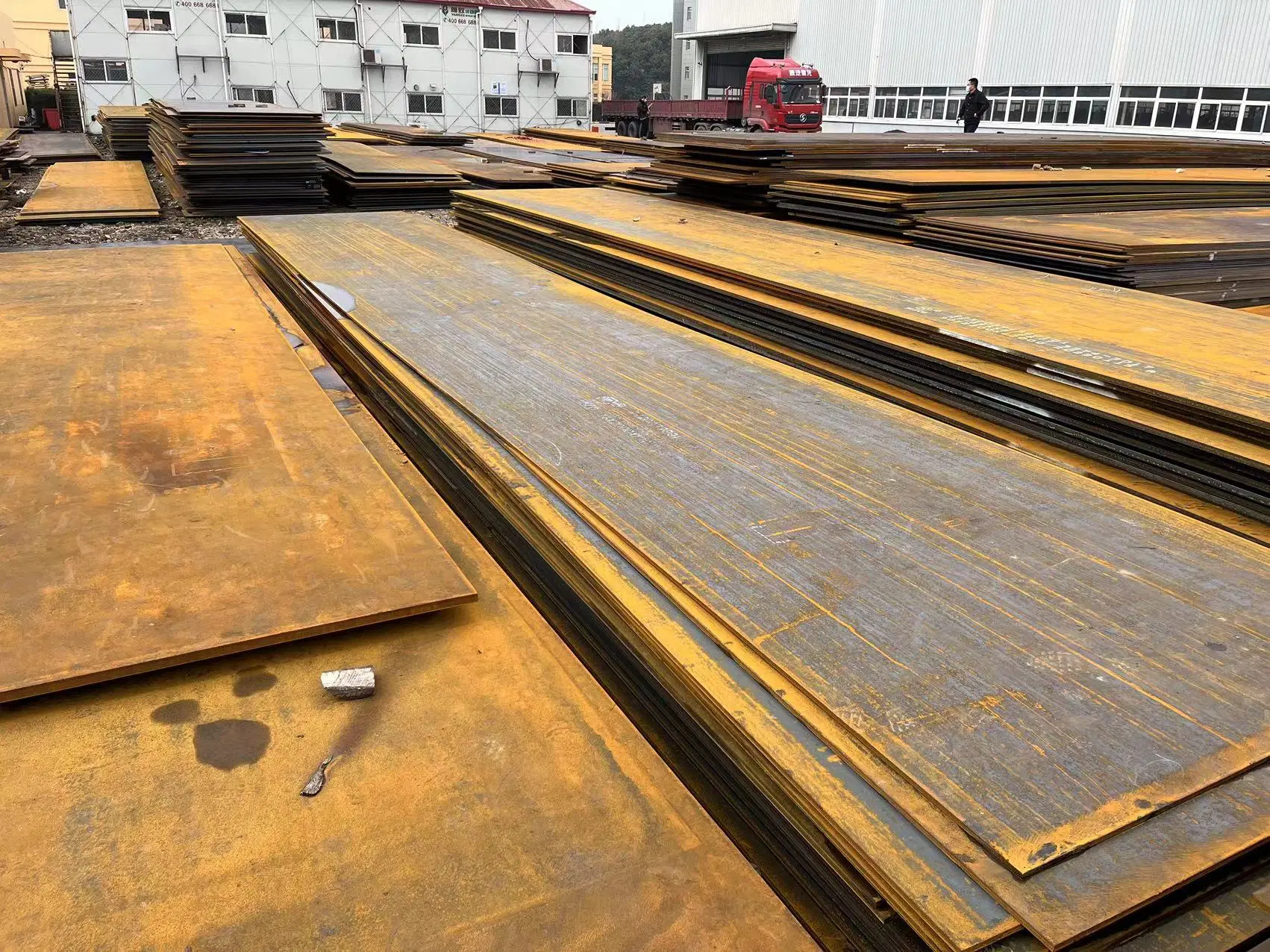 Hot Rolled Molybdenum Alloy Steel Plates for Pressure Vessels Manufacturer ASTM A204/204m ASME SA204 SA-204m Gr. B Z15 Z25 Z35 Steel Plate