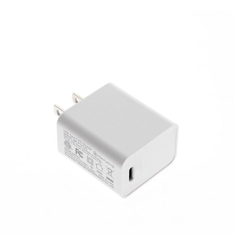 Pd 18W Us Plug Charger Mobile Phone Charger Pd 18W USB-C Power Adapter