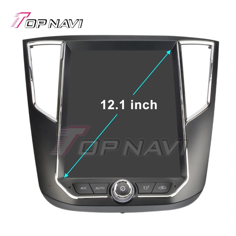 Haut-parleurs de voiture 12.1 pouces 4+64G pour Zotye SR7 2016 Affichage de l'écran tactile de la voiture navigation GPS