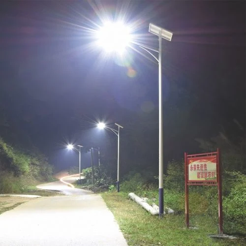 6m7m8m9m10m12m 5 anos Garantia LED Solar Wind Street Light Exterior Luz de estrada Solar Solar Solar Solar híbrida com vertical horizontal Turbina eólica