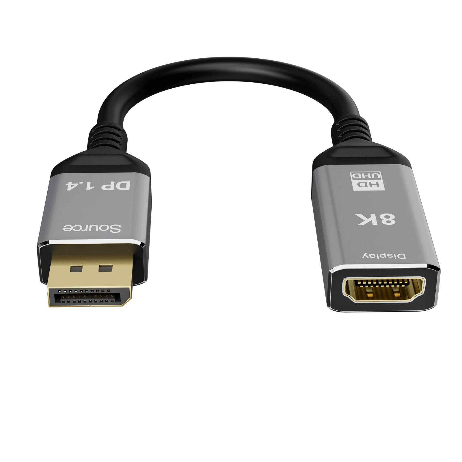 Venda por grosso de fábrica 8K para conversor HDMI2.1 Dp1.4 HD