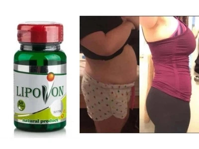 Control de peso Píldoras de dieta planta natural rápido Lipovon Slimming Tablets