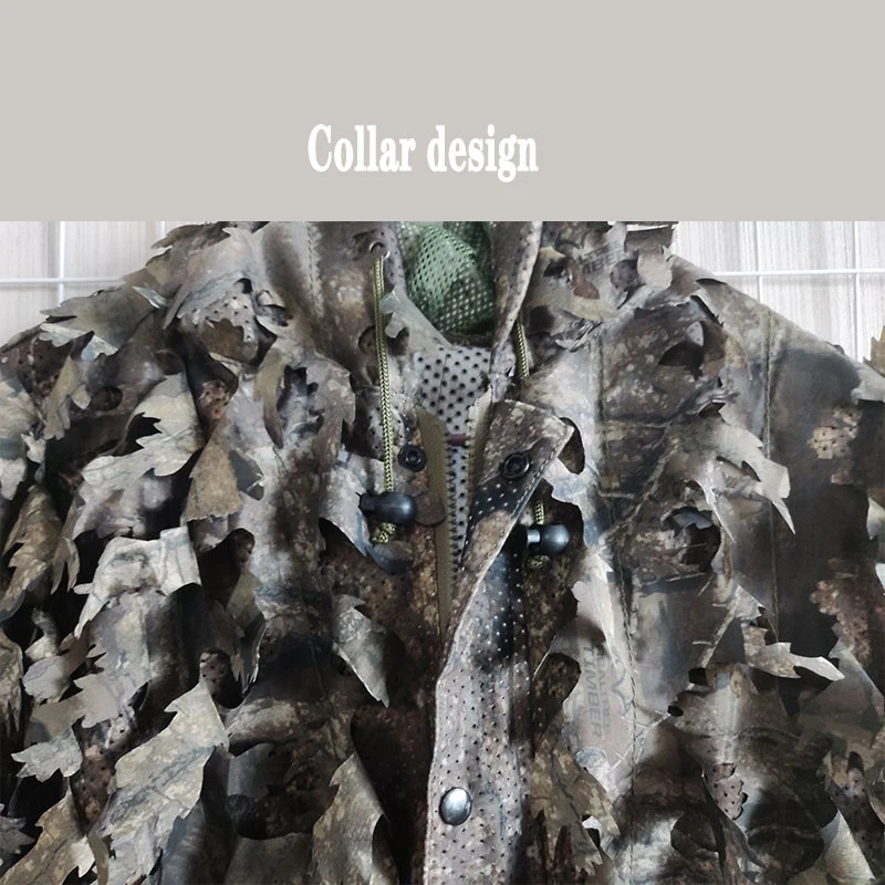 Military Camouflage Geely Uniform for Outdoor Combat Ghillie Suit