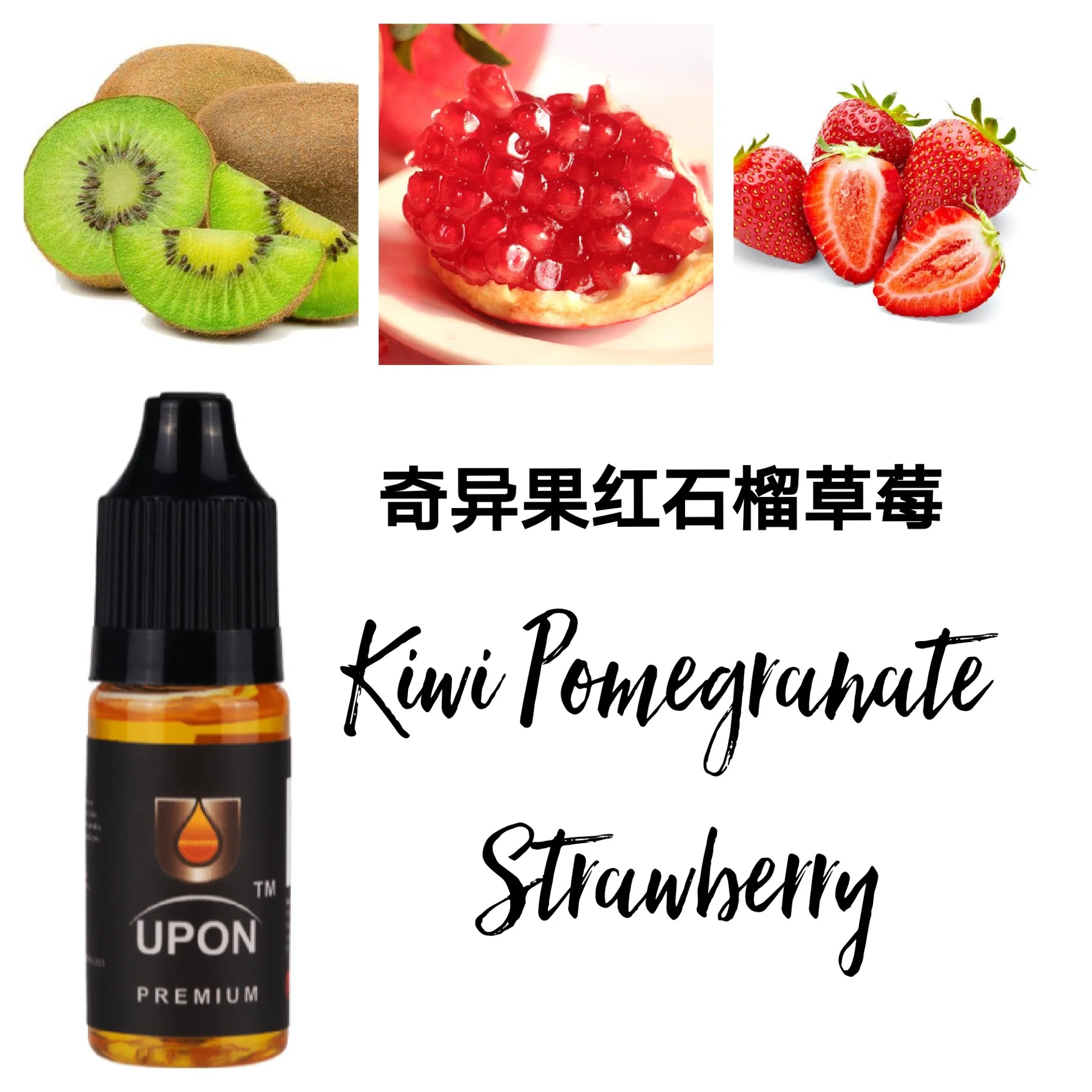 New Flavor Sythetic Nicotine Eliquid Vape Juice Recommend-Pomegranate Strawberry Kiwi