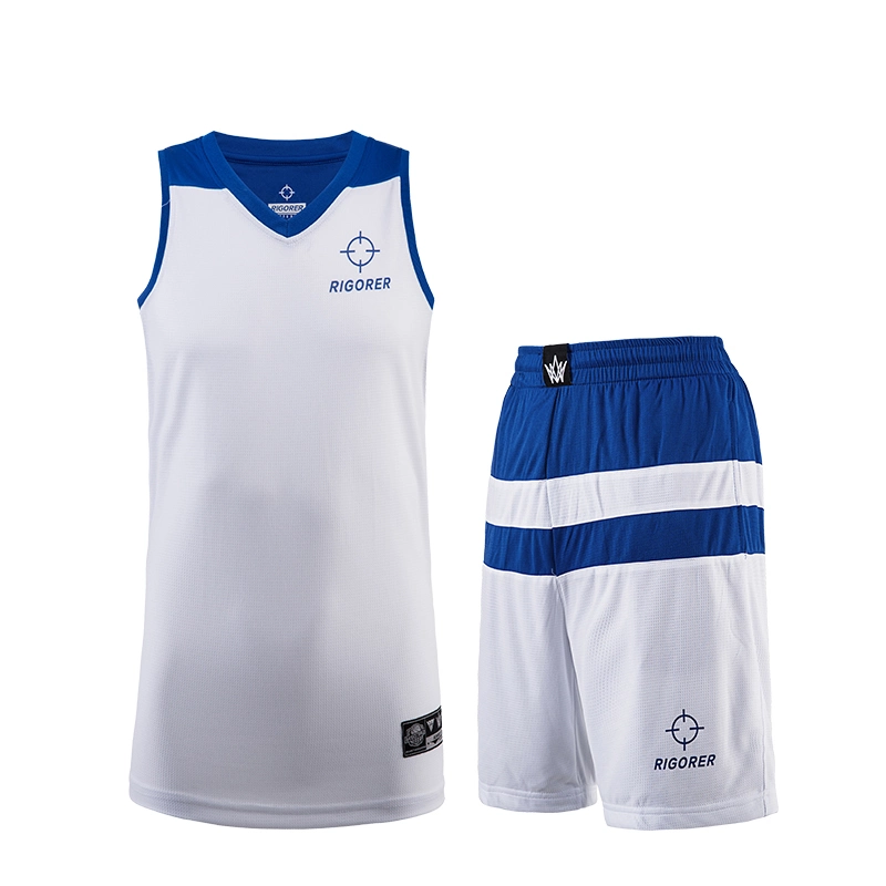 Boys Basketball Uniform Polyester Quick Dry Youth Reversible Basketball Jersey Basket Ball Shirts