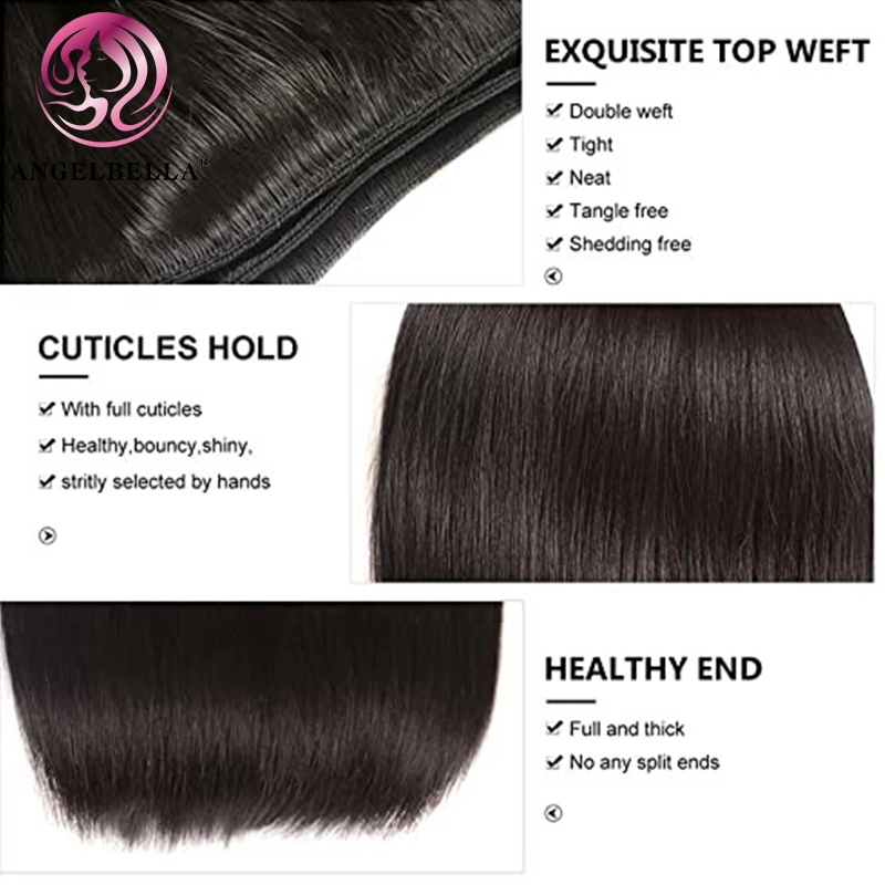 High quality/High cost performance  Raw Cuticle Aligned Hair Bulk Wholesale/Supplier 10A Grade Human Unprocessed Hair Weave Bundles Vendors Mink Brazilian Hair Weft