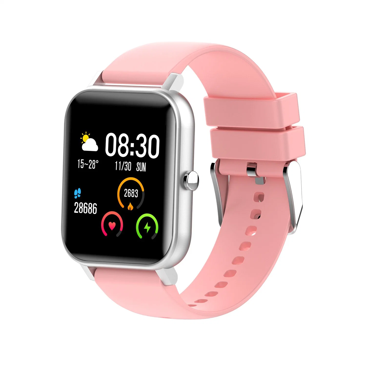 SmartWatch Wearable Fitness Android ISO impermeable Colorful impermeable inteligente completo Smart Watch con pantalla táctil