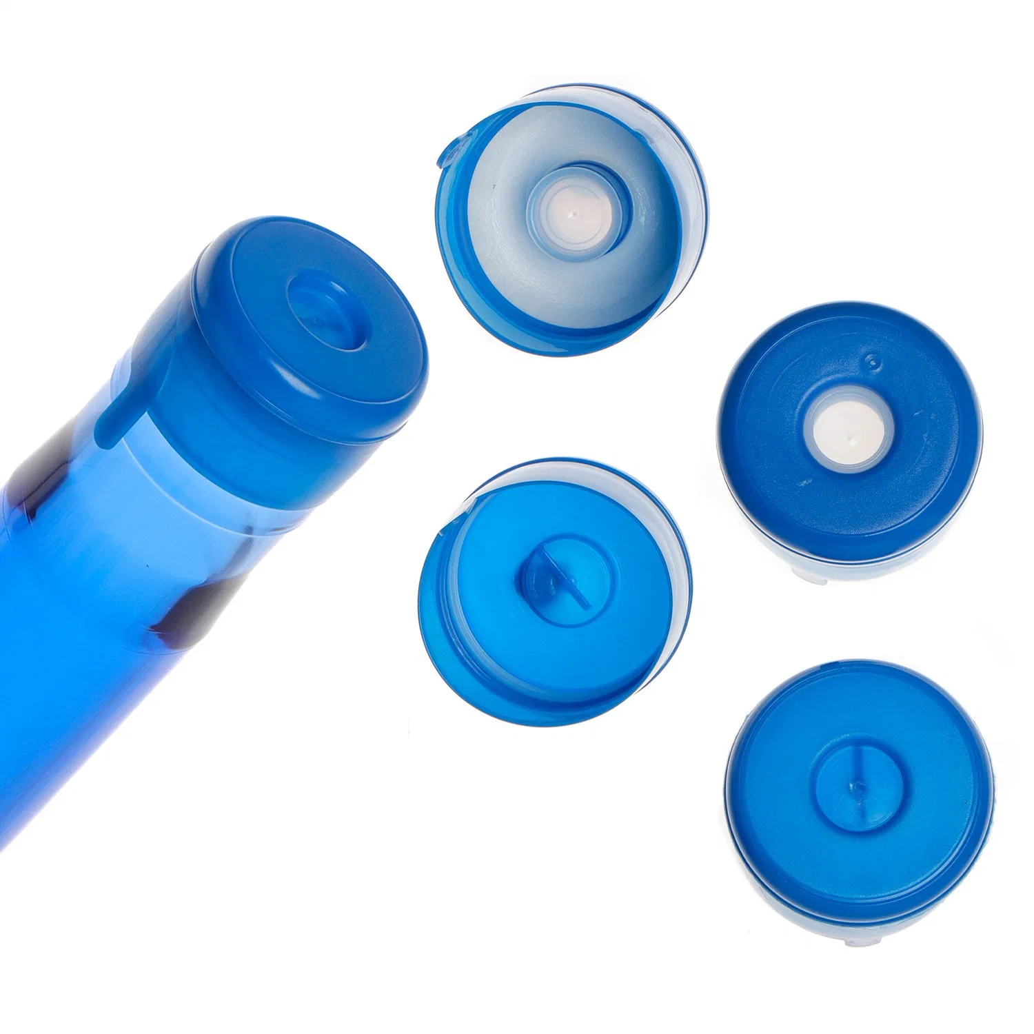 Disposable Plastic Jar Lid 20 Litre 19 Liter 55mm Non-Spill Plastic 5 Gallon Water Bottle Cap
