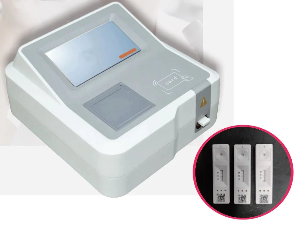 Équipement médical de laboratoire Kit de test entièrement automatisé lecteur Auto portable Analyseur pour clinique hospitalière