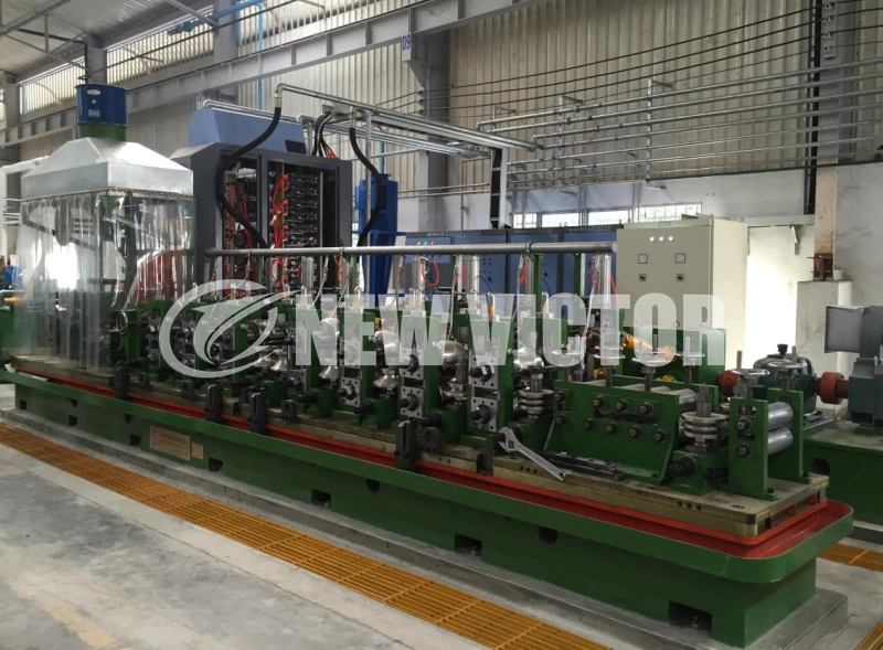 Vzh-76h ERW High Frequency Welding Carbon Steel Pipe Mill Ms Profile Black Pipe Roll Forming Mill