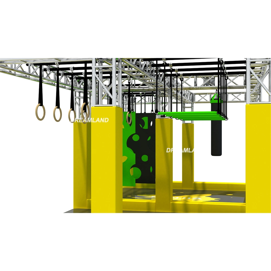 Индивидуальный проект в помещении Тема развлечений Турция Детские Фитнес Прямоугольник в помещении ниндзя Парк курсов