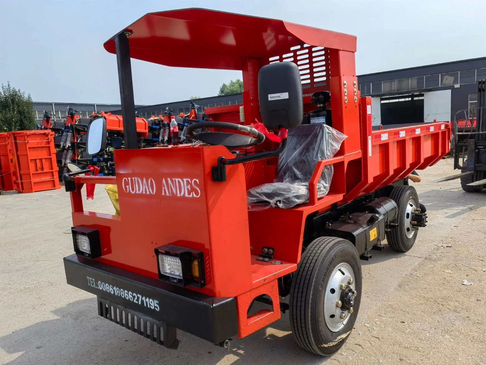 Camion de vidage de Chine meilleur prix à vendre/petite pompe d'extraction minière hydraulique Camion de transport