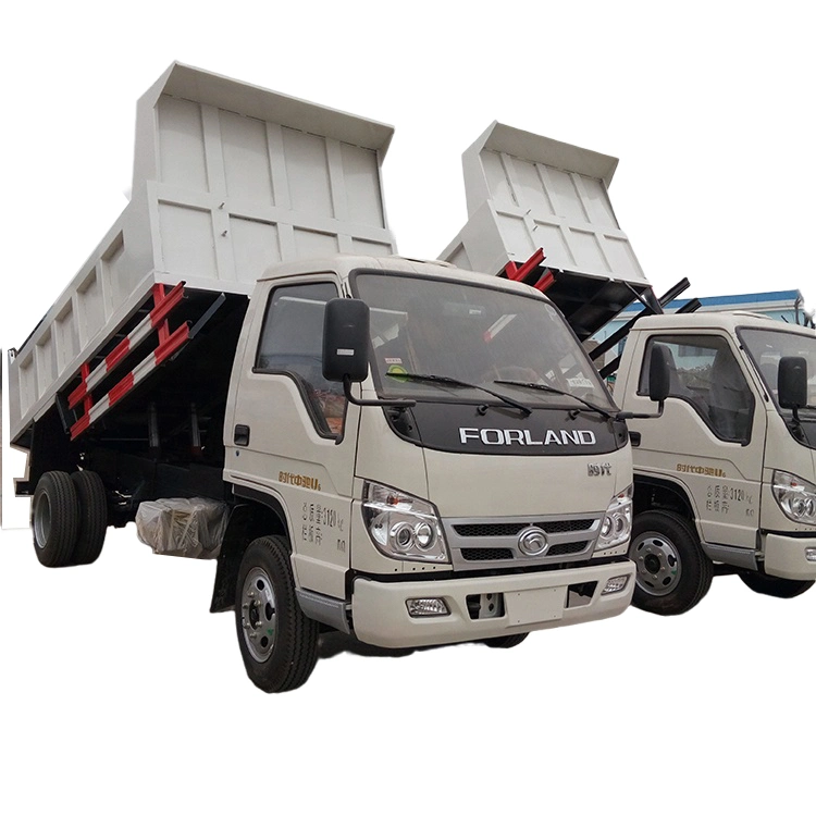 Foton Forland Small Diesel 2tons 3tons Dump Tipper Truck