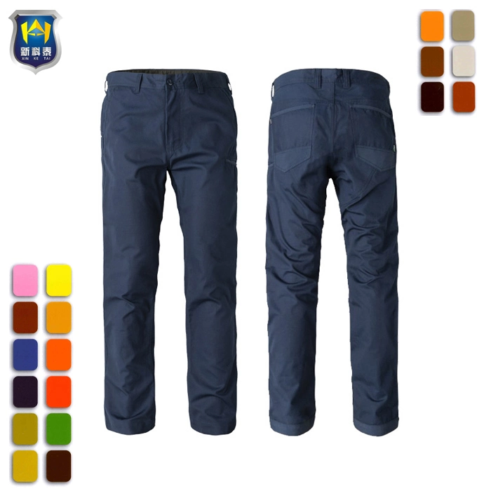 Mens Cargo Work Cotton Pants Trousers