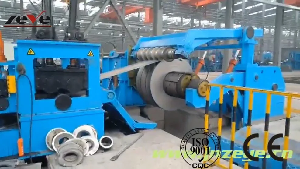 Top Quality and Good Performance Hr/Cr/Ss/ SGCC Hr/Hrpo Q355 Coil Straightener Machine Cutting Machinery Shearing /Slitting Machine Recoiler Slitting Line