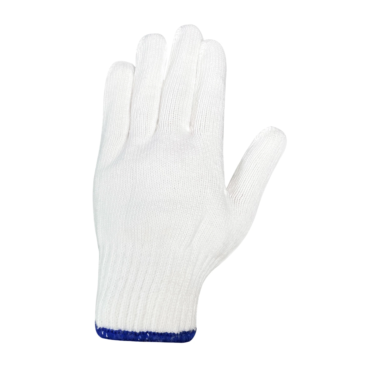 Indicador de 7/10Guantes de algodón blanco de Seguridad Industrial guantes de protección de la mano