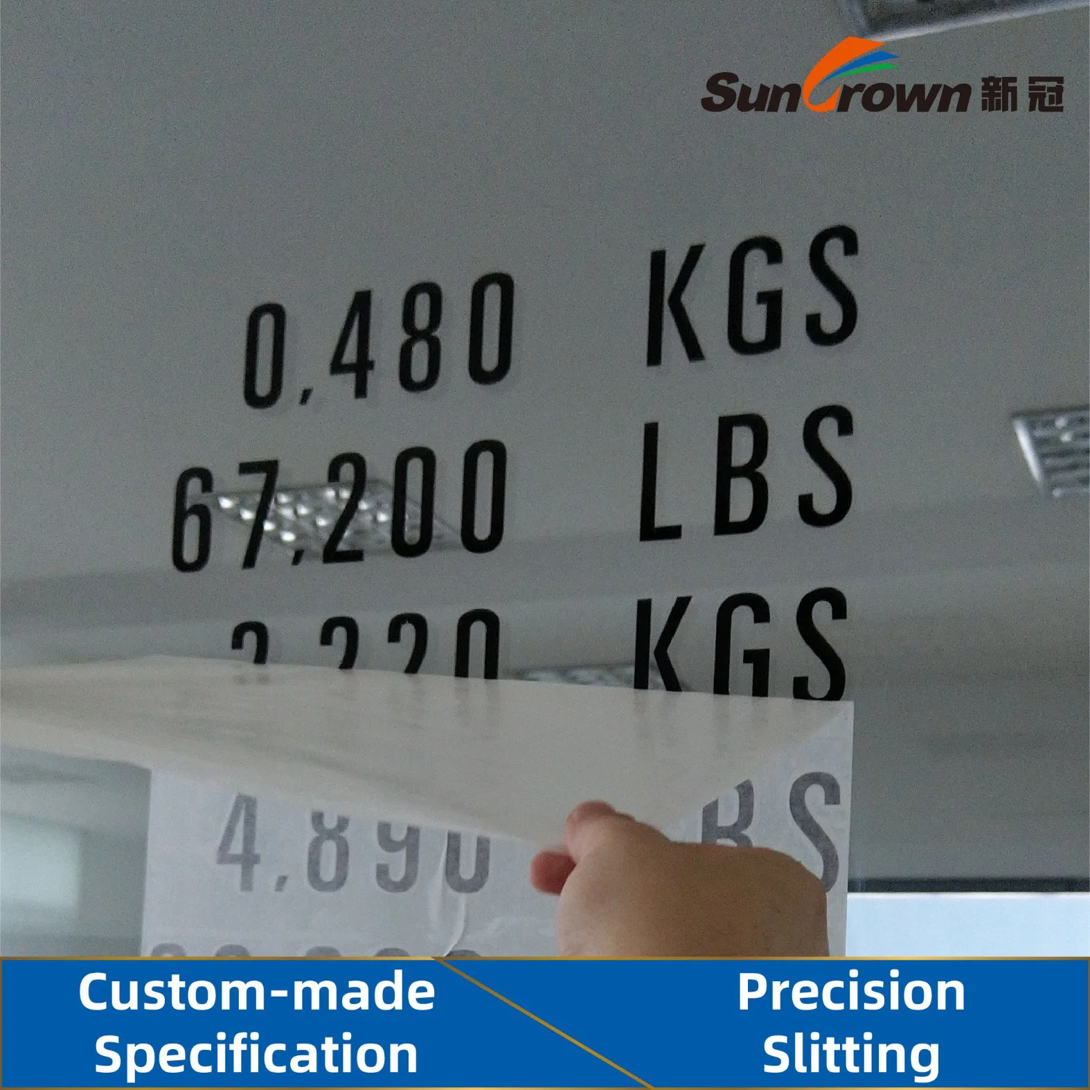 Adhesive Label, Car Decal and Logo Transfer for Transfer Lamination Film Position Tape