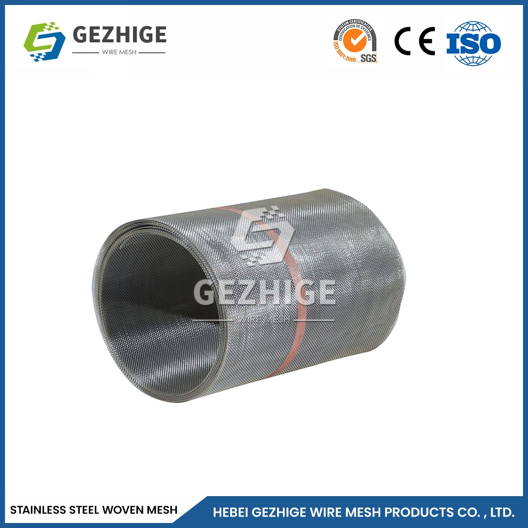 Gezhige 14 Gauge Wire Fence Suppliers China Stainless Steel Printing Screen Wire Mesh 0.5m Wire Mesh Width 120X120 Stainless Steel Wire Mesh