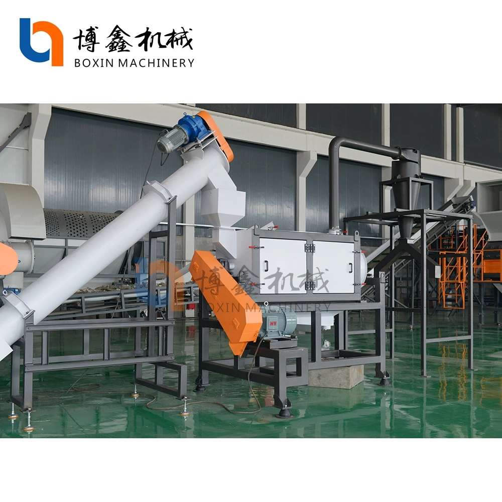 HDPE Milk Bottle Drum Crushing Washing Recycling Line