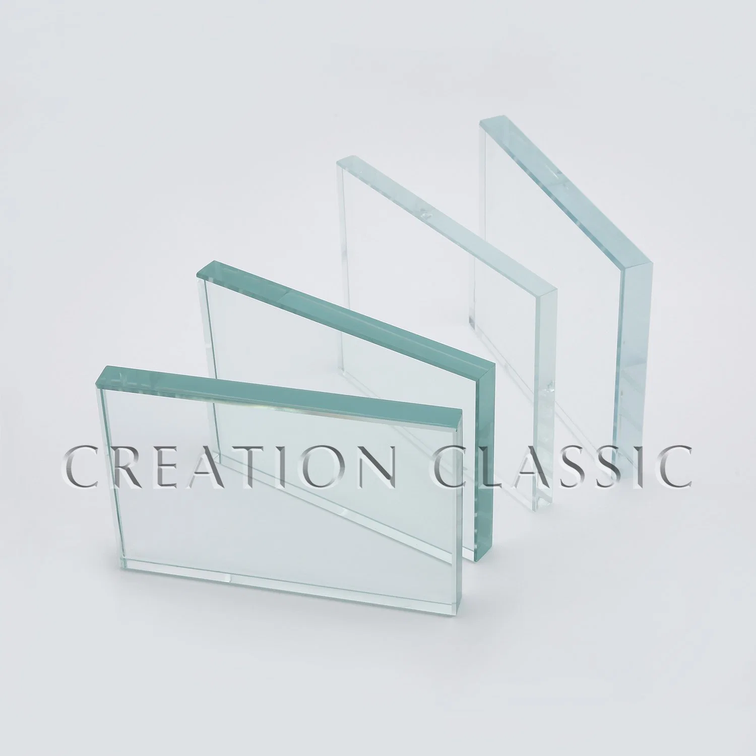 Clear/Tinted Laminated Tempered Glass Panel for Railing Fence/ Door