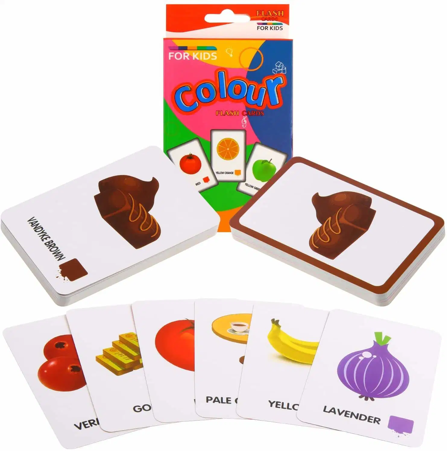 Cartes de jeu personnalisées pour enfants carte mémoire flash pour enfants Enfants