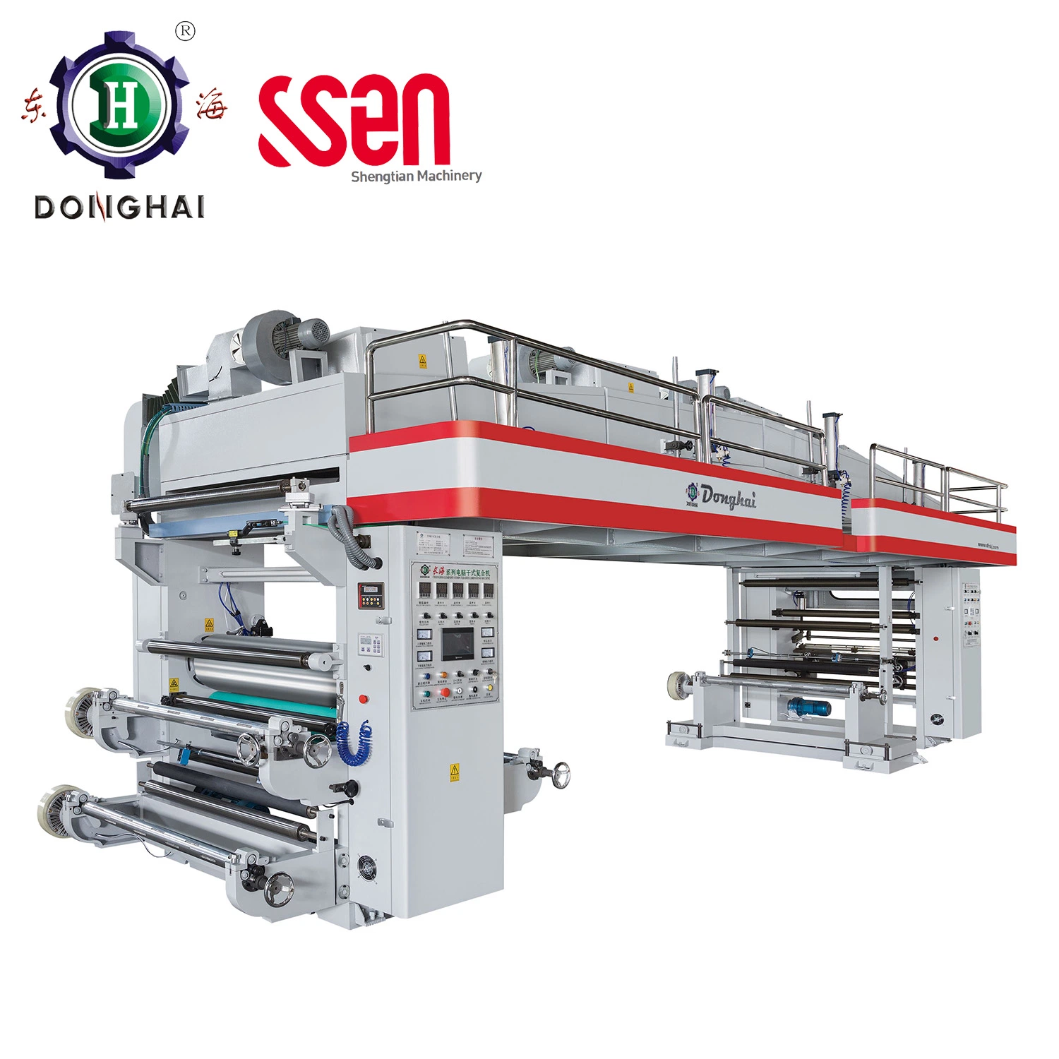 Donghai Brand GF-1200K Water Based Dry Lamination Machine for Plstic Film Paper Aluminum Foil