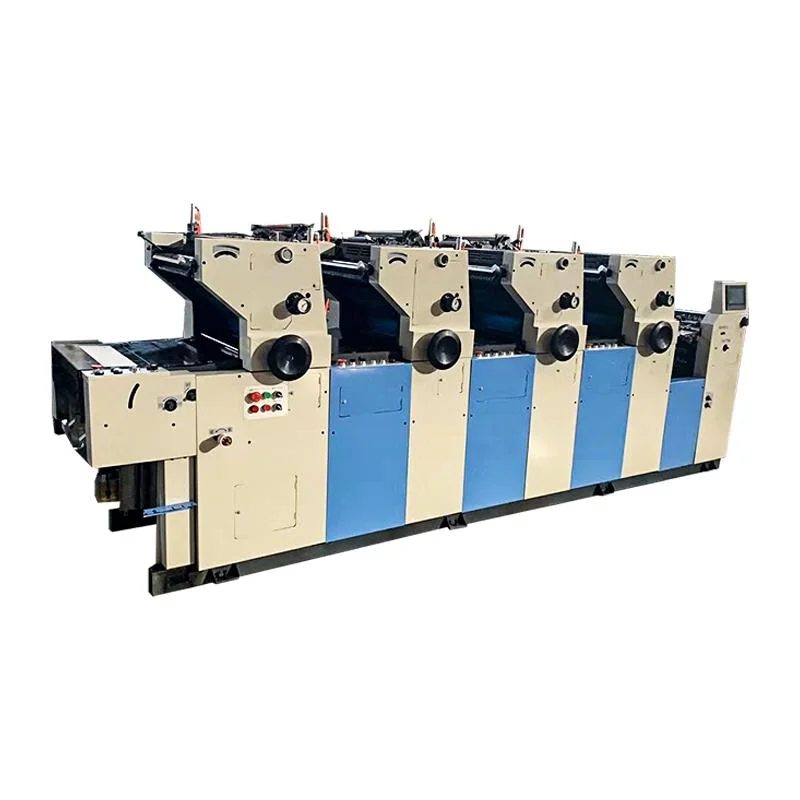 High-Speed-Offsetdruck und Nummerierung Maschinen Druckmaschine Offset 4 Farboffset-Druckmaschine