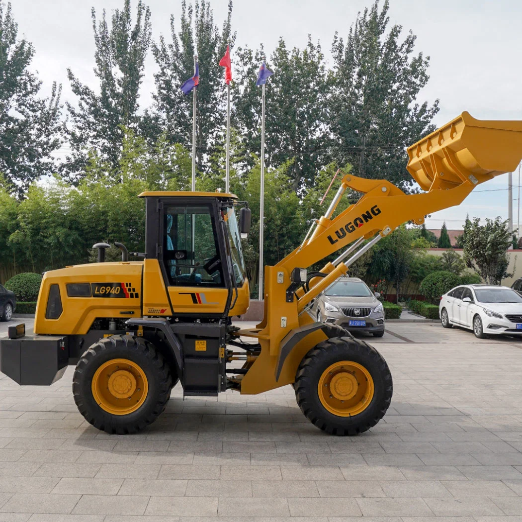 Wheel Loader 2.2tons Loder with High Power Engine Backhoe Loaders