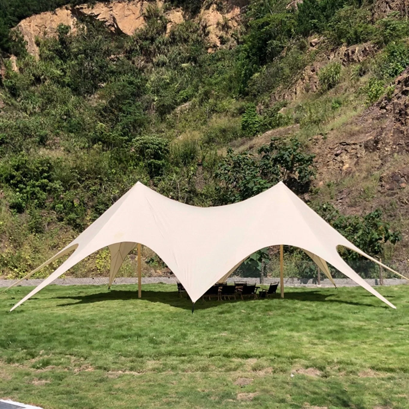 High Quality Sun Shelter Advertising Event Tent Star Spider Outdoor Tent for Big Event