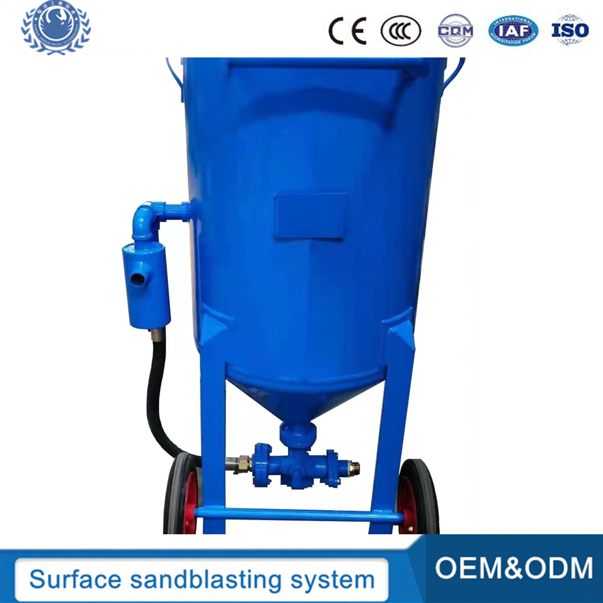 Water Abrasive Sand Blasting Pot, Portable Water Blasting Tank/Dry Blasting Pot/Wet Blasting Pot