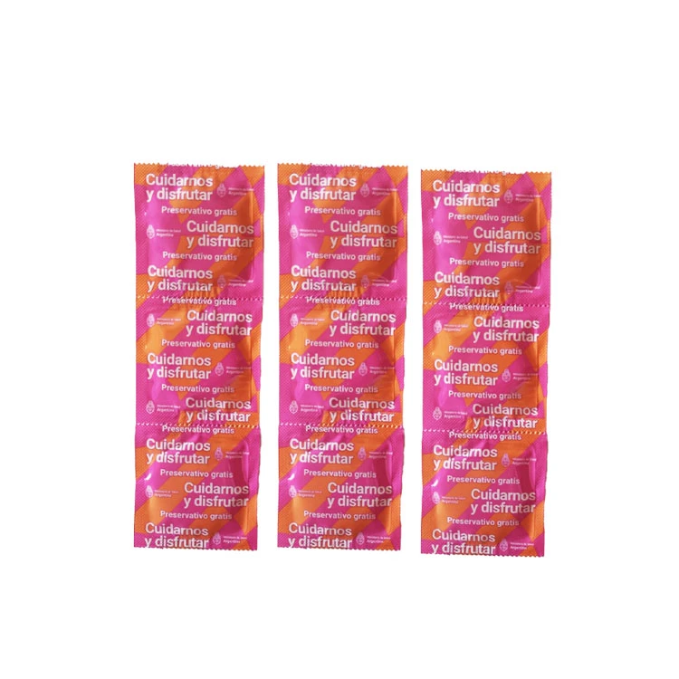 Sex Best Plain Male Colored Condom for Men Sensation Condom Without Reservoir Tip