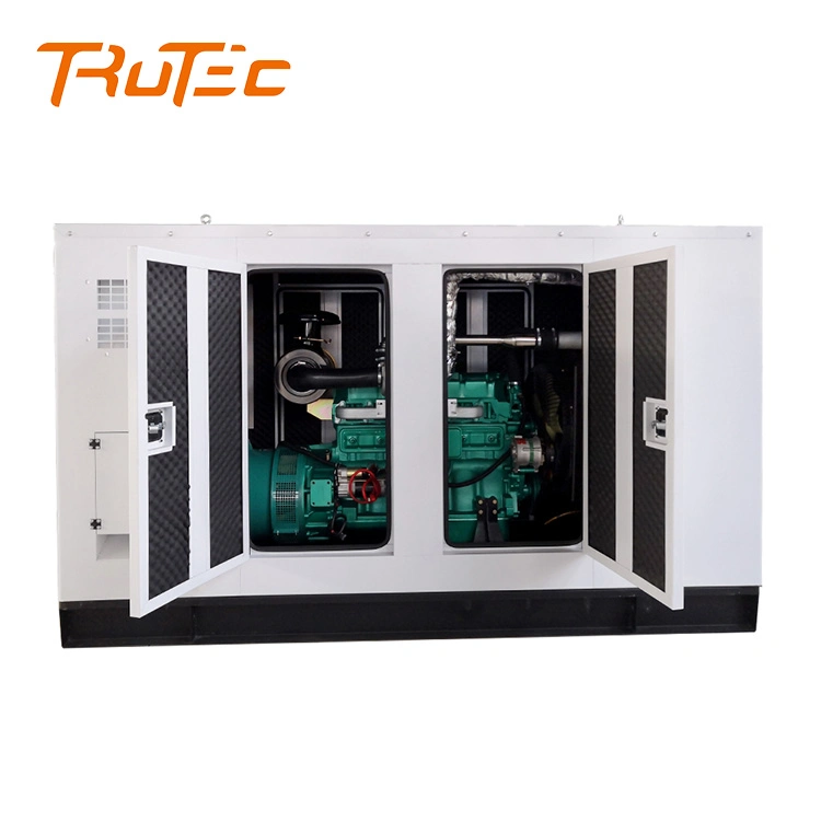 Gerador Diesel gerador elétrico potência Silent 50/100/200/300kVA preço 380V fabricado Na China