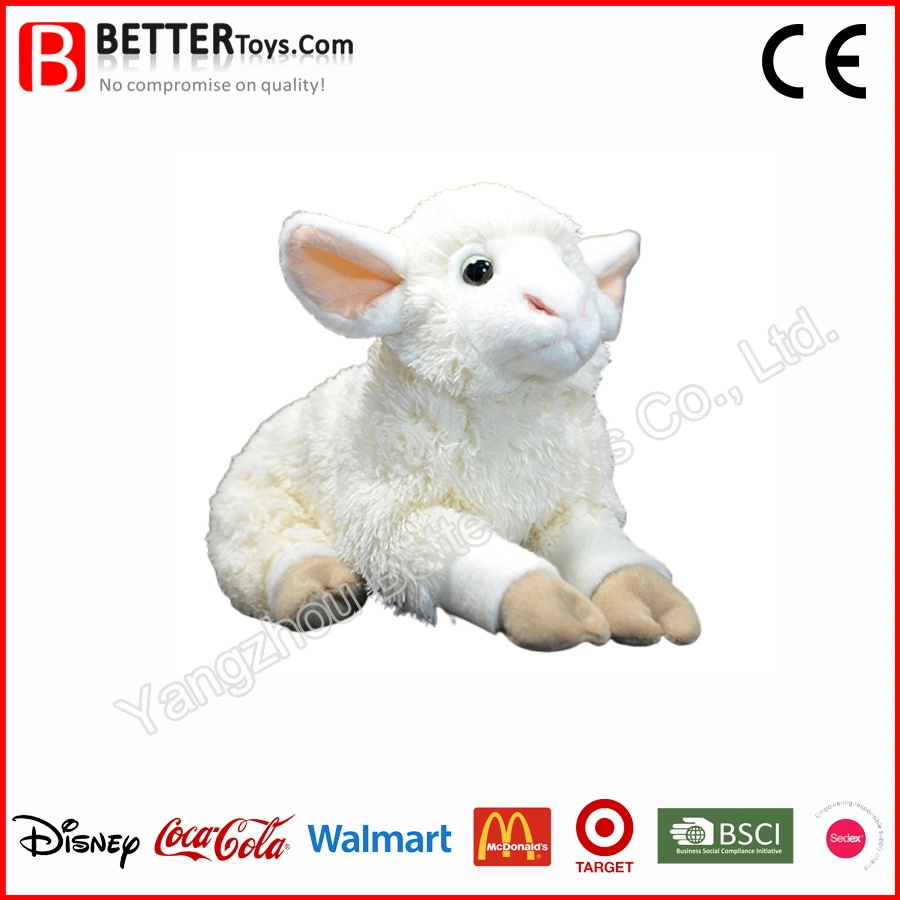 Customize Stuffed Farm Animal Soft Plush Toy Sheep