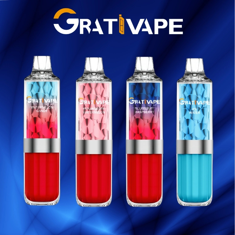 Китай Завод 5% никотин E Прикуриватель Grativape Эстар 6000 puffs Калька для пера испарителя