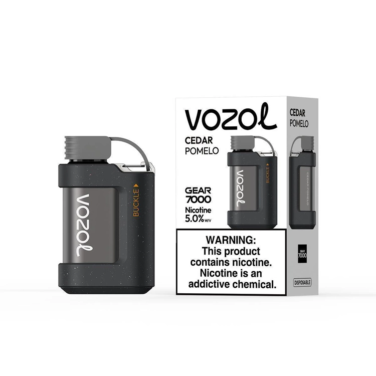 Vente en gros Vape Vozol Gear série 5000 7000 10000 Puffs jetables Protection de l'environnement matériau de la coque E-cigarette