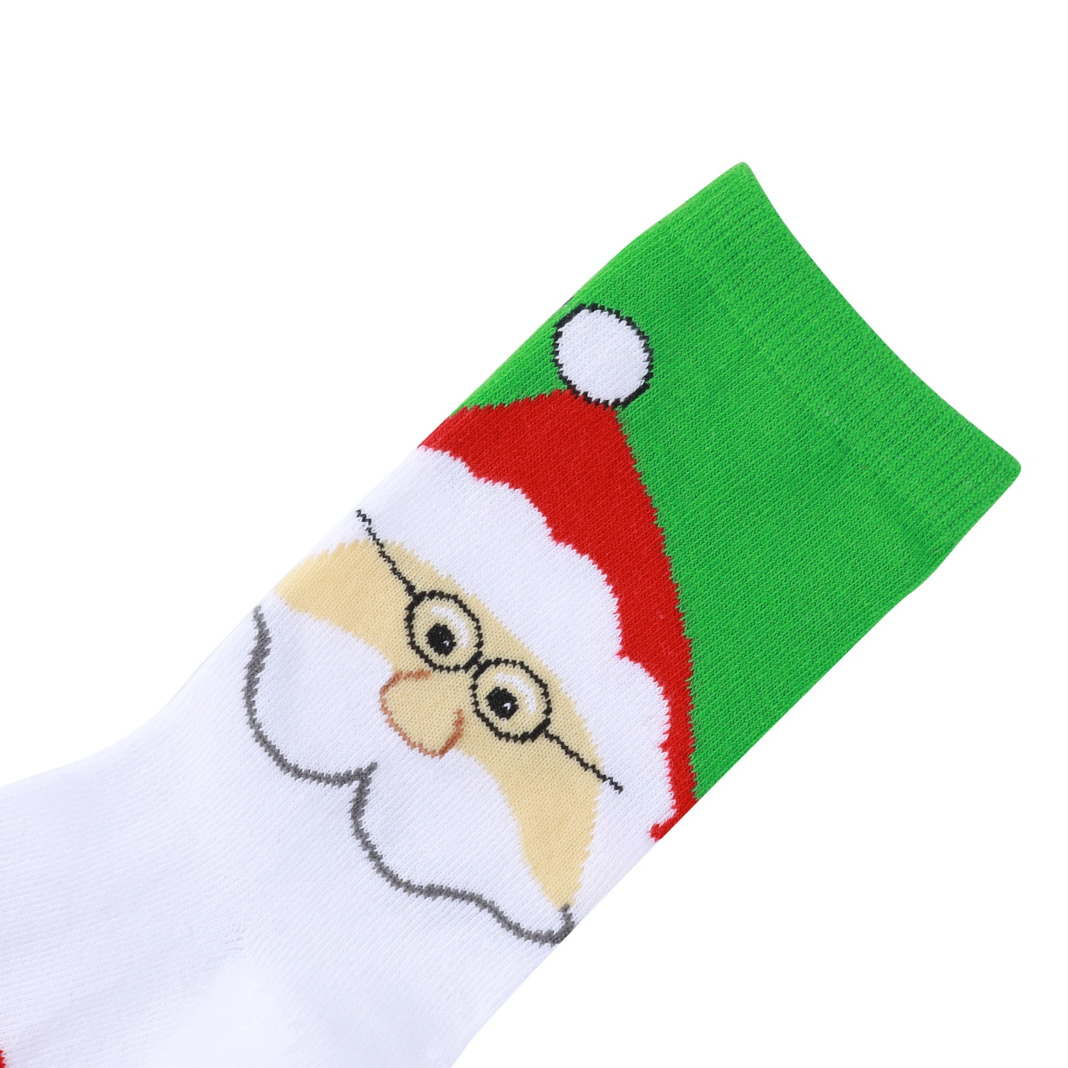 Socks Female New Tube Christmas Socks Trade Snow Green Crutches Tree Christmas Gift Socks Wholesale/Supplier