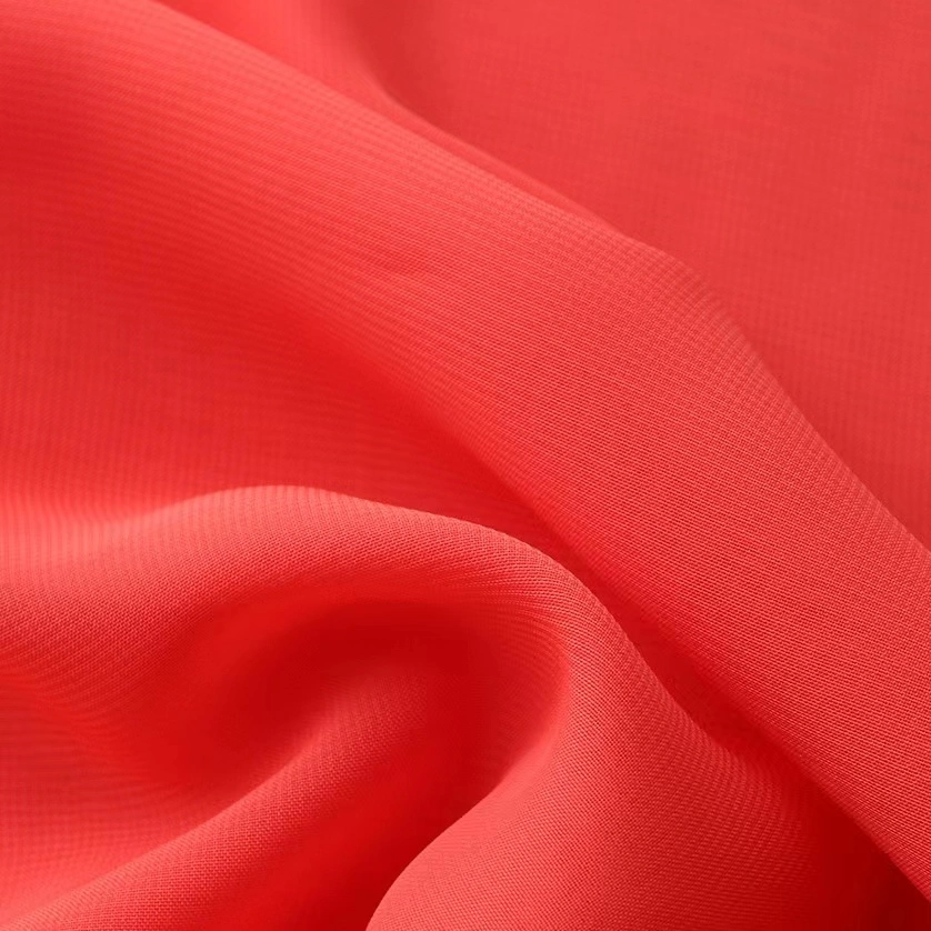 100d Shifon Fabric Pure Chiffon Woven Fabric for Women's Wear