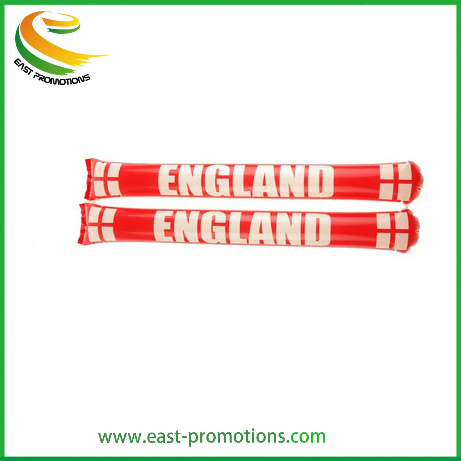 Custom Design Promotion Inflatable Balloon Stick, PE Cheering Stick Bam Bam Stick