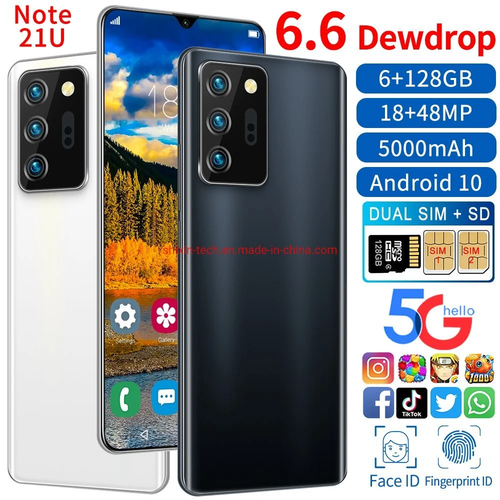 Original Unlocked Smartphone Mobile Phone Note21 U 6/128GB Wholesale/Supplier