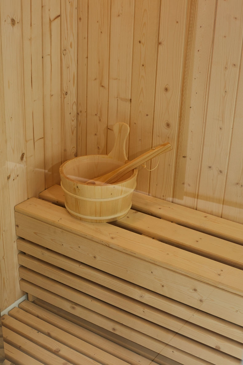 Hot Sale Europe Sauna Salle de bain de vapeur combinée de la cabine