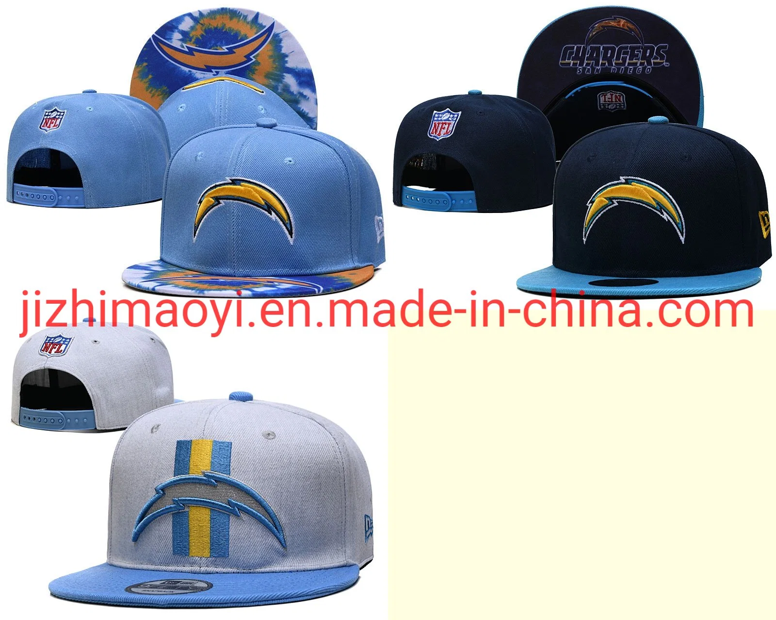 Wholesale/Supplier Baseball Cap N-FL Team Steelers Chargers Adjustable Snapbacks Sport Hats Fashion Embroidery