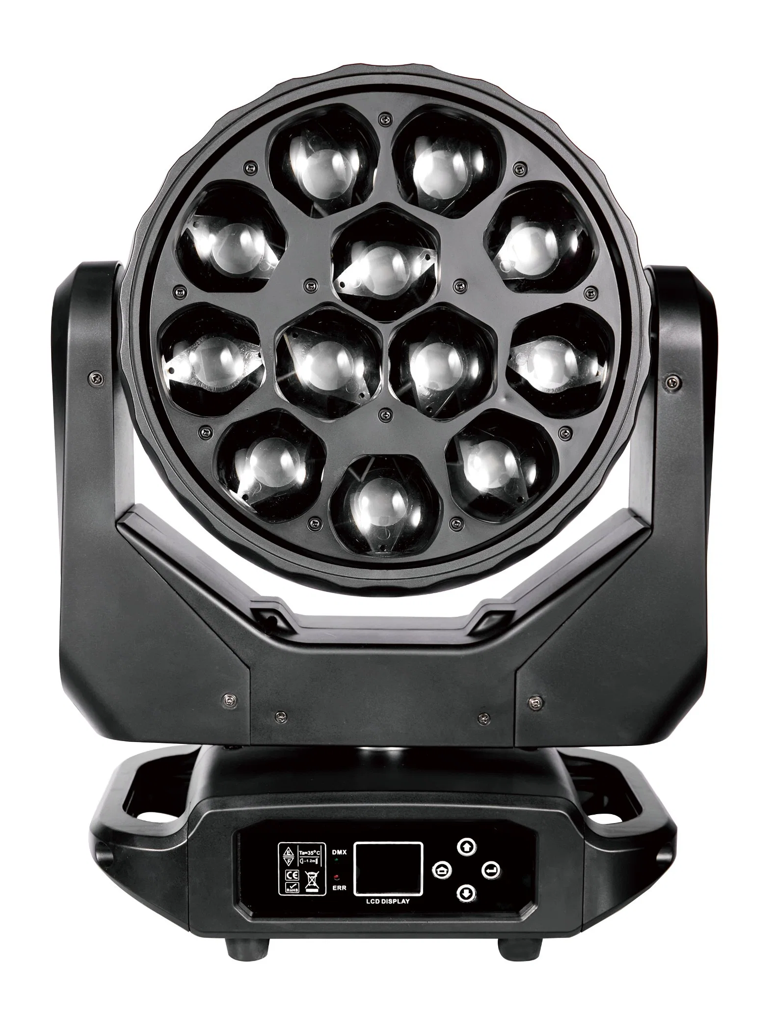 LED Stage Wash Moving Head Lights Zoom 12X40W